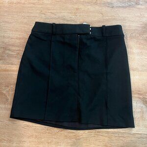 NWT H&M Office-style Mini Skirt Black Size 2